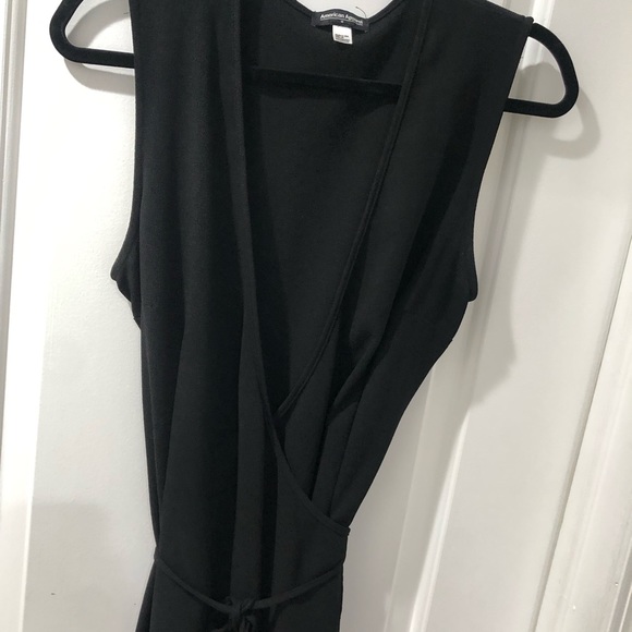 American Apparel size medium 95% polyester 5% elastane wrap dresses - Picture 10 of 17